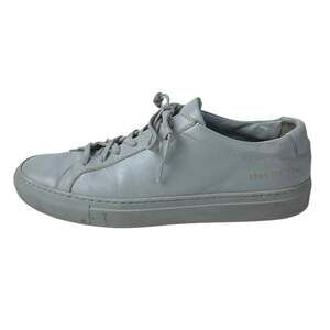Common Projects Achilles Men's White Leather Lace Up Low Top Sneakers Shoes 4.5